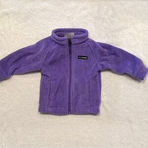 Columbia Lavender Fleece Jacket